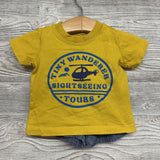 Shirt & Chambray Shorts Tiny Wanderer 3m