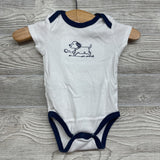 3 Pk Bodysuits Dogs Stripes 3m