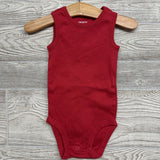 3 Pk Tank Bodysuits Fire Truck Stripes 6m