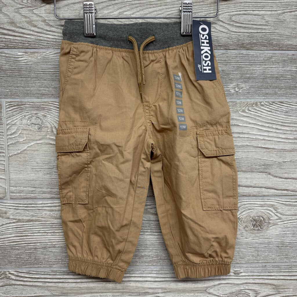NEW Pull On Drawstring Cargo Joggers 12m