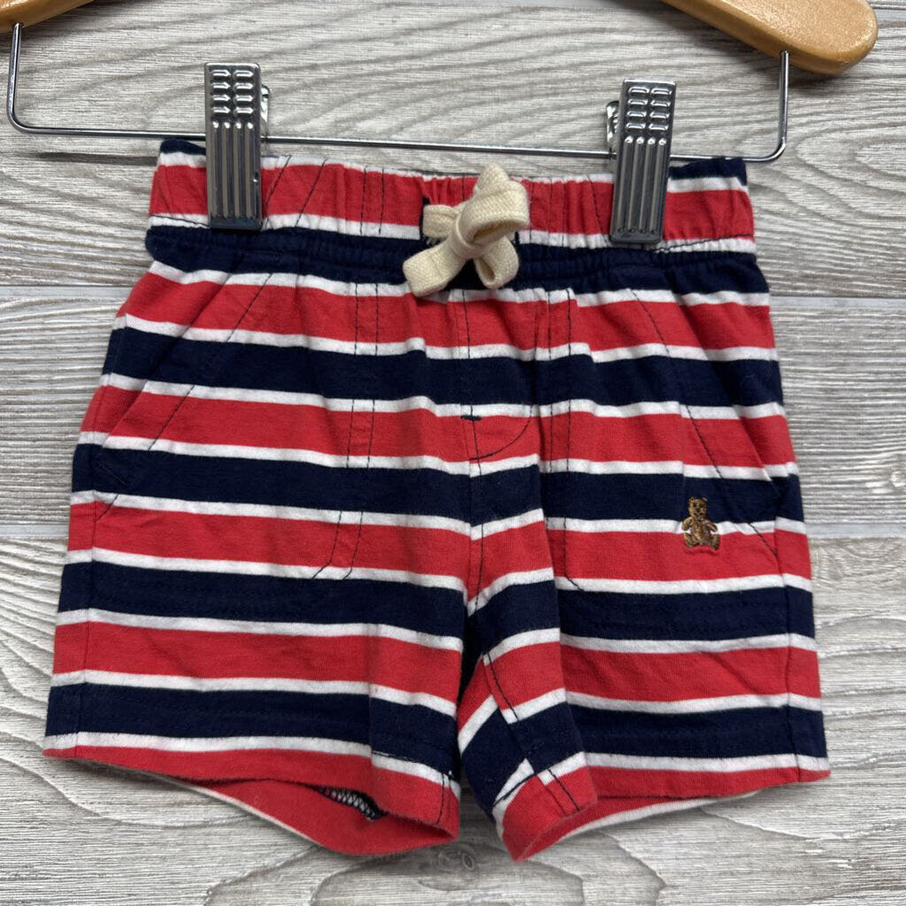 Brannan's Favorites Drawstring Shorts Stripes 3-6m