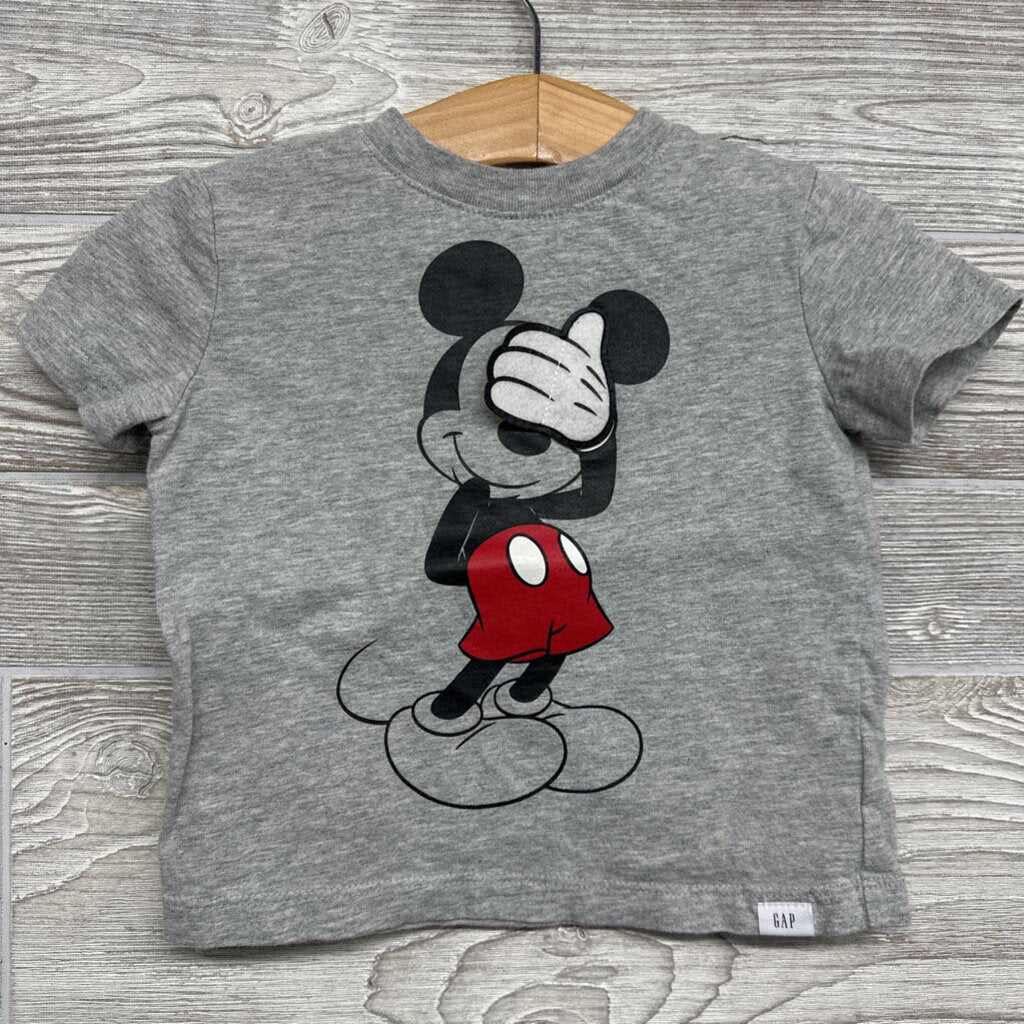 Shirt Mickey Mouse W/ Hand Flap 12-18m