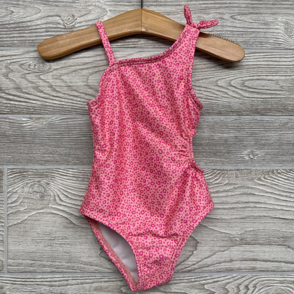 Swimsuit Animal Print Side Cut Out 12m