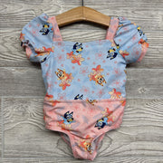 Puffy Sleeve Swimsuit Flowers 12m