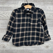 LS Plaid Button Up Flannel Shirt 3t