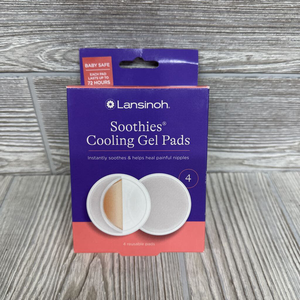 NEW 4 Pk Soothies Cooling Gel Pads