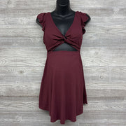 Ruffle Ribbed Maternity Swimsuit Medium