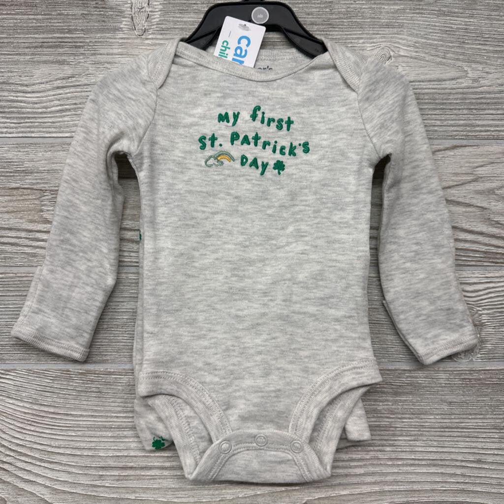 NEW LS Bodysuit & Pants My First St. Patrick's Day Shamrocks nb