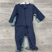 NEW 2 Pk Sleepers Stripes Whales 6m