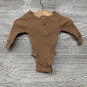 LS Ribbed Henley Bodysuit 3m