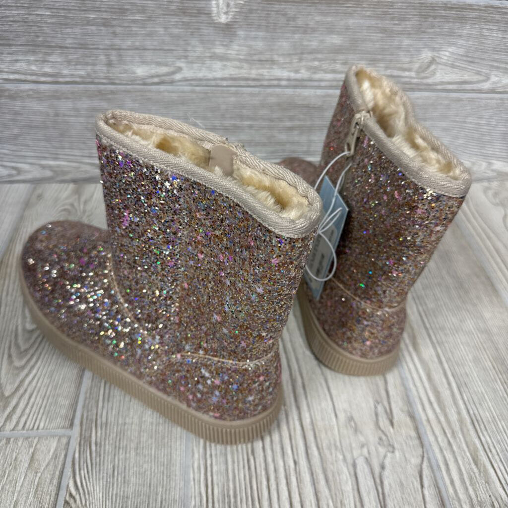 NEW Glitter Holland Cozy Boots 4y