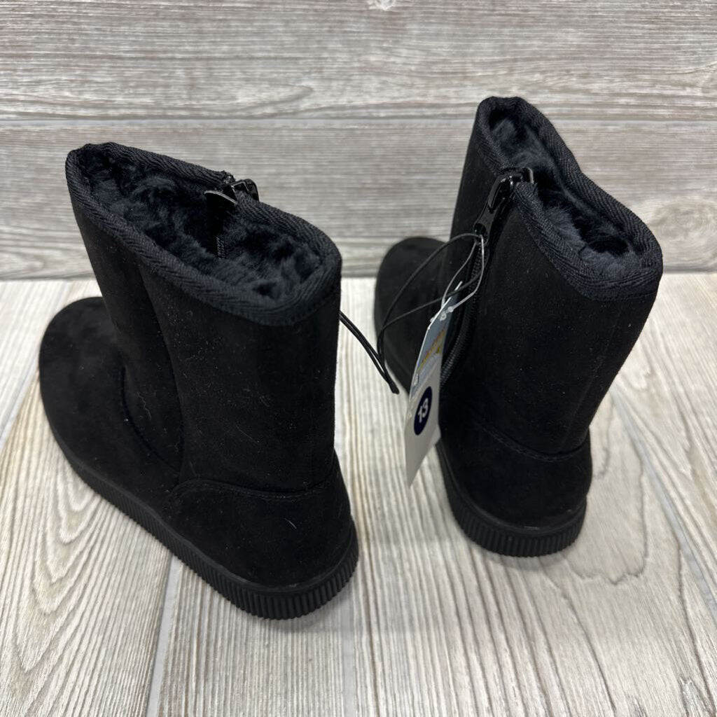 NEW Holland Side Zip Cozy Boots 13c