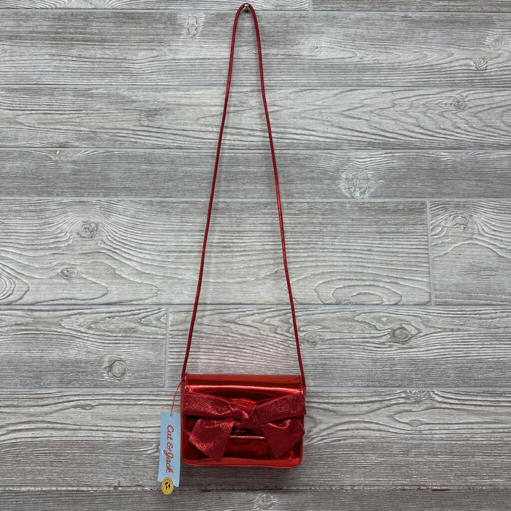 NEW Glitter Bow Purse