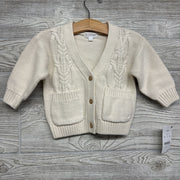 NEW Cable Knit Cardigan W/ Pockets 6-9M