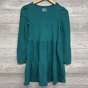 NEW Waffle Knit Tiered LS Dress 10