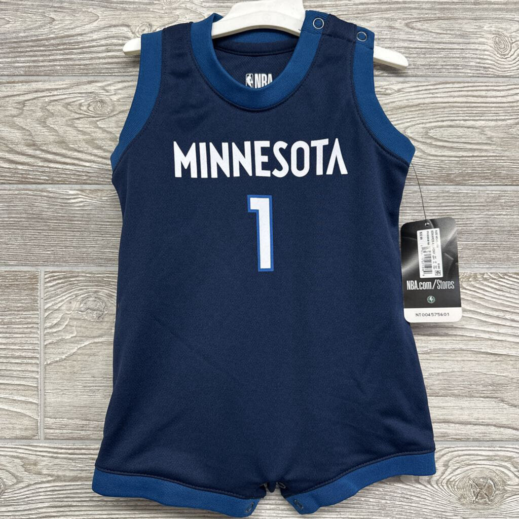NEW Active Outfit Minnesota Timberwolves 6-9M