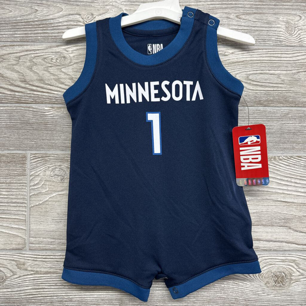 NEW Active Outfit Minnesota Timberwolves 12M