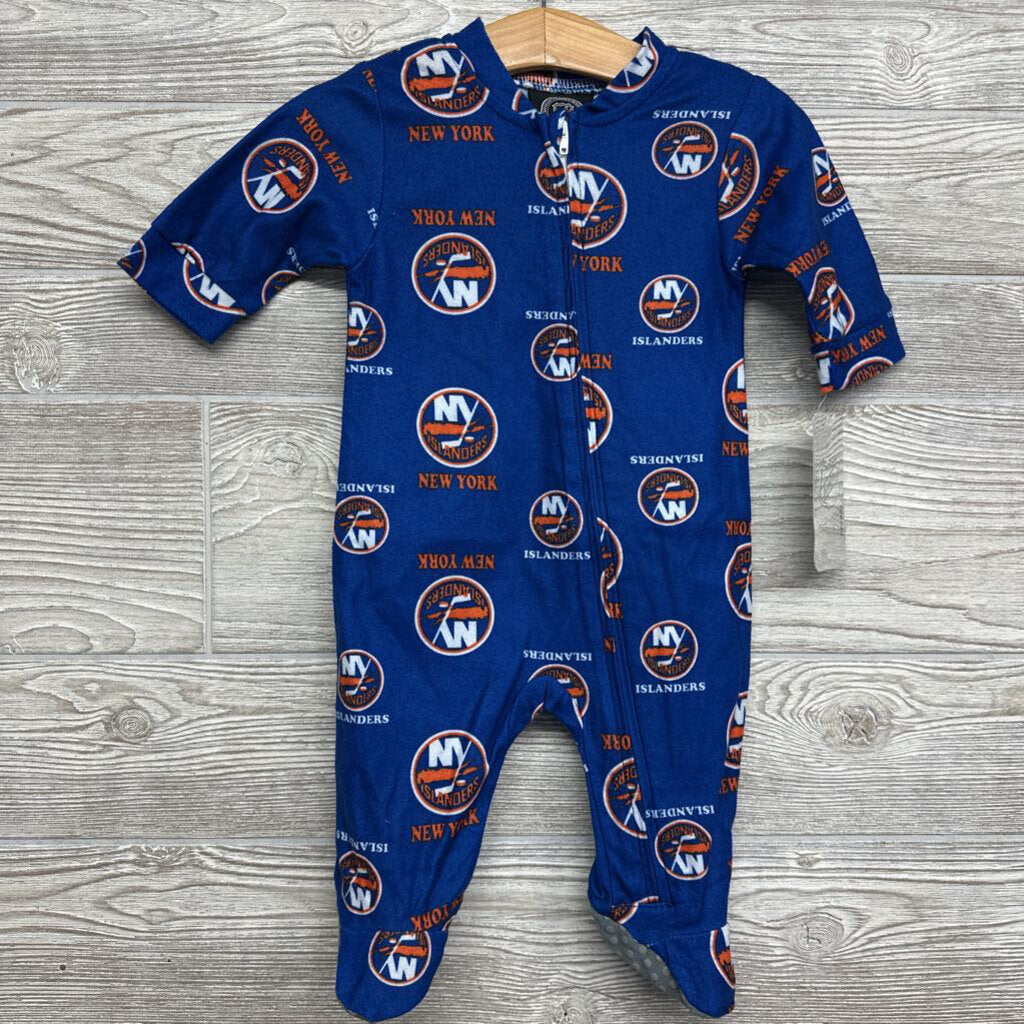 NEW Fleece Sleeper New York Islanders 0-3M