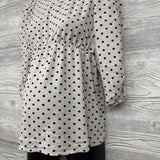 Pop Over Blouse Dots Medium