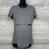 Rouched Nursing Shirt Medium