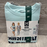 NEW 4 Pc Organic Pj Pawsitively Sleepy 5t