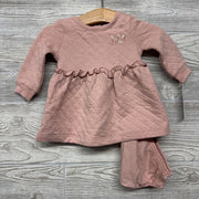 NEW Quilted Dress & Bloomers Flowers 3M