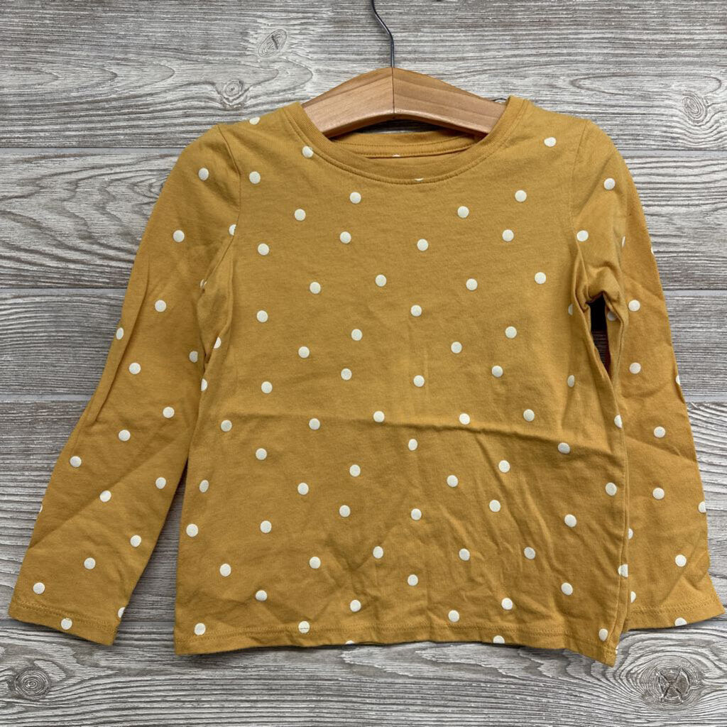 LS Shirt Dots 4t