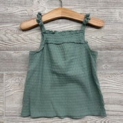 Pointelle Tank Top Bow Straps 3t