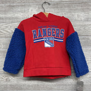 NEW Hooded Sherpa Sweatshirt New York Rangers 2t