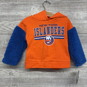 NEW Hooded Sherpa Sweatshirt New York Islanders 2t