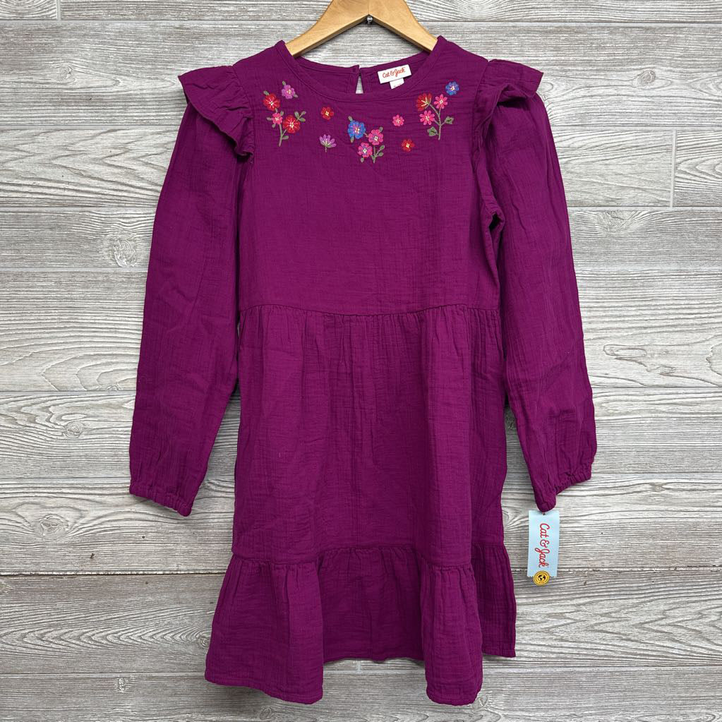 NEW Muslin Dress Flowers 14