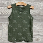 Henley Tank Top Sharks 4t