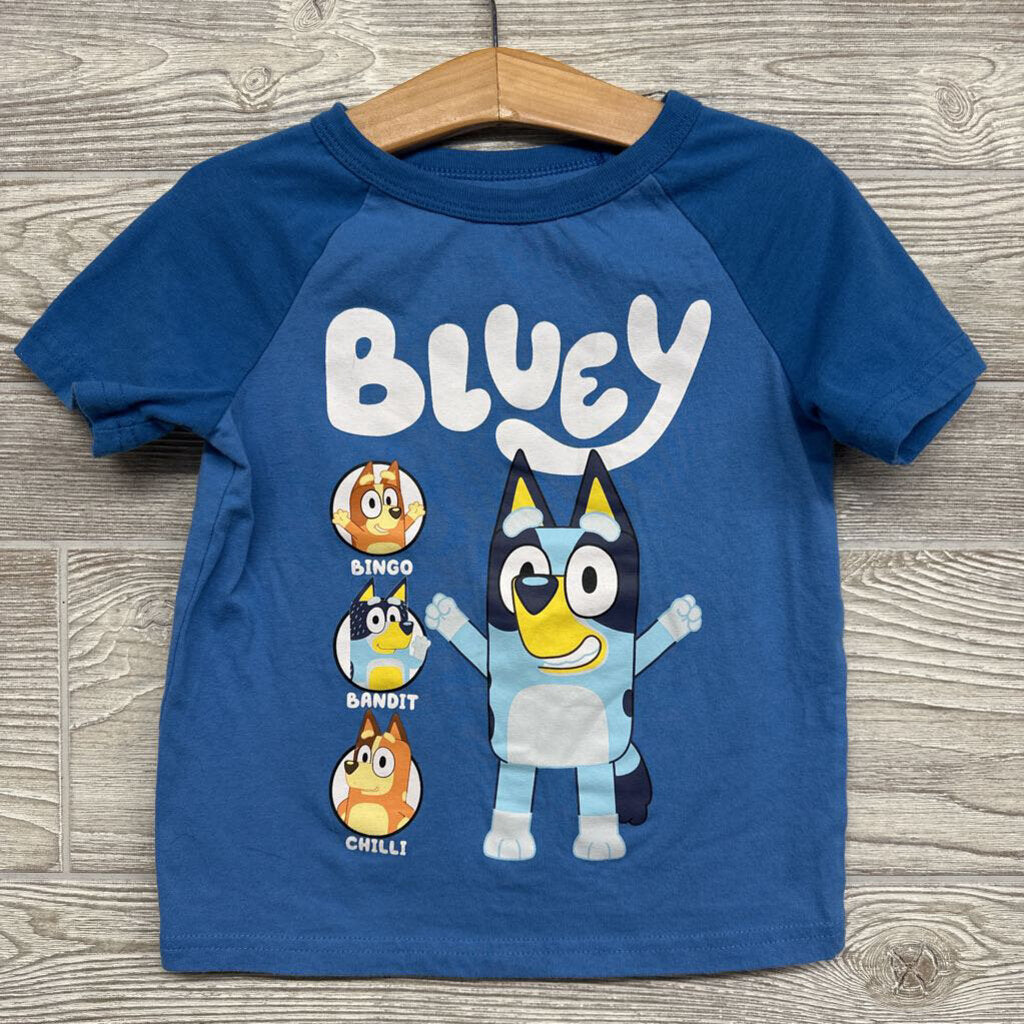 Shirt Bluey Bingo Bandit Chilli 4t