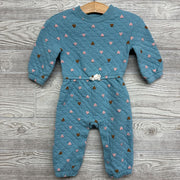 LS Quilted Outfit Hearts 12m