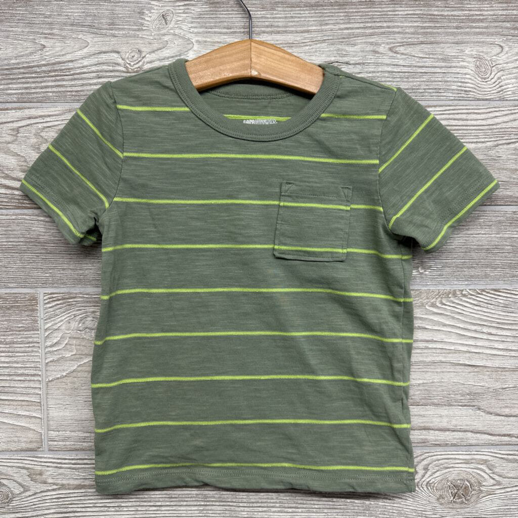Shirt Stripes Chest Pocket 4t