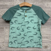 Henley Shirt Alligators 4t