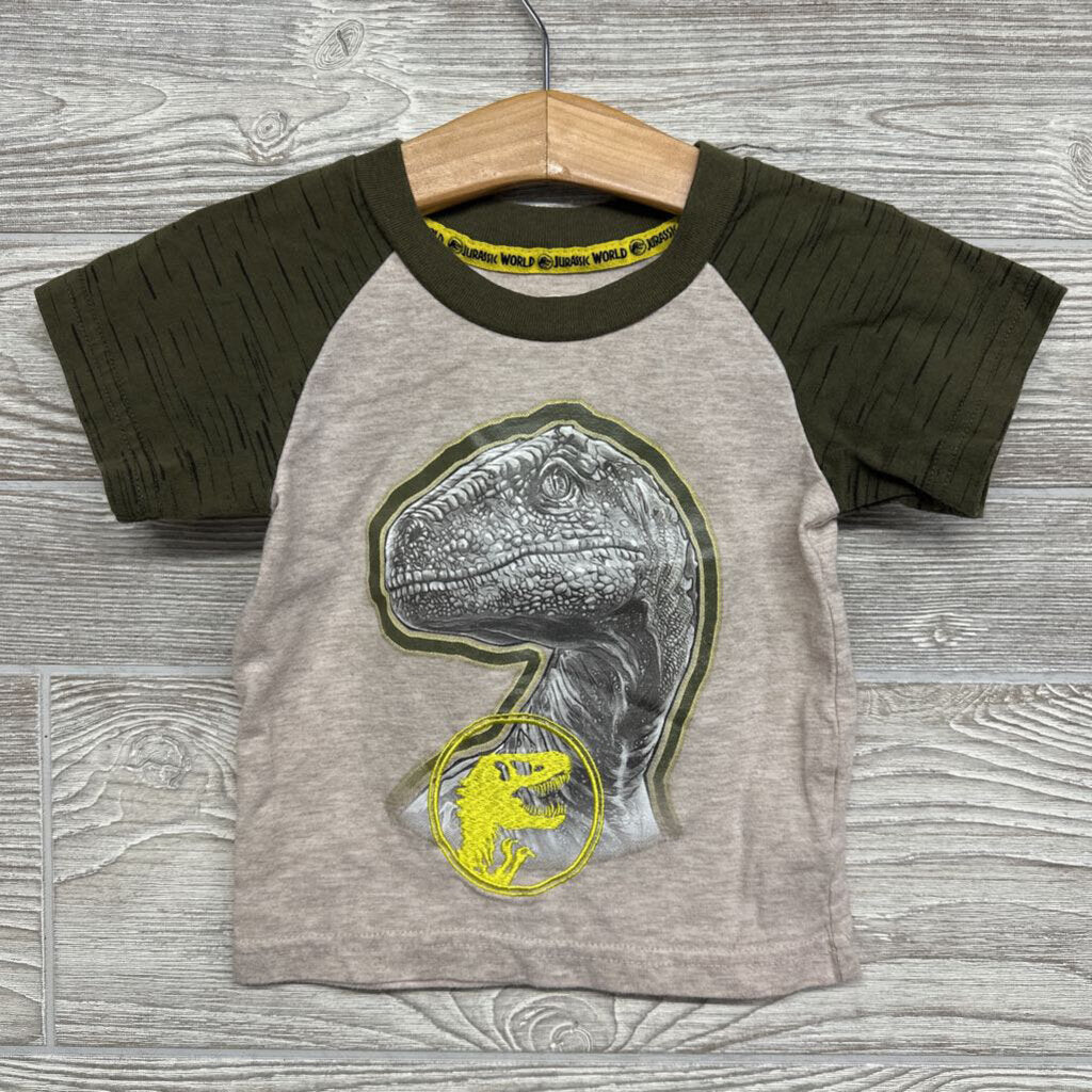 Shirt Embroidered Dinosaur 12m