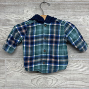 LS Plaid Button Up Flannel Shirt 3m