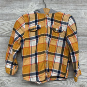 LS Plaid Button Up Flannel Shirt 4t