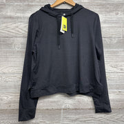 NEW Cropped Active Pullover W/ Hood 16-18