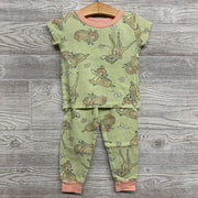2 Pc PJs Bambi Butterflies 3t