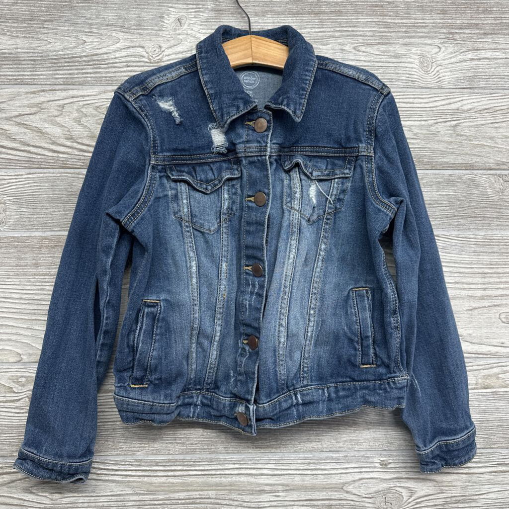 Distressed Denim Jacket 6-6x