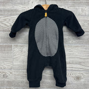 LS Fleece Outfit W/ Hood Penguin 3m