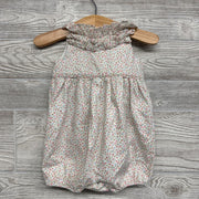 Bubble Romper Ruffles Flowers 6m