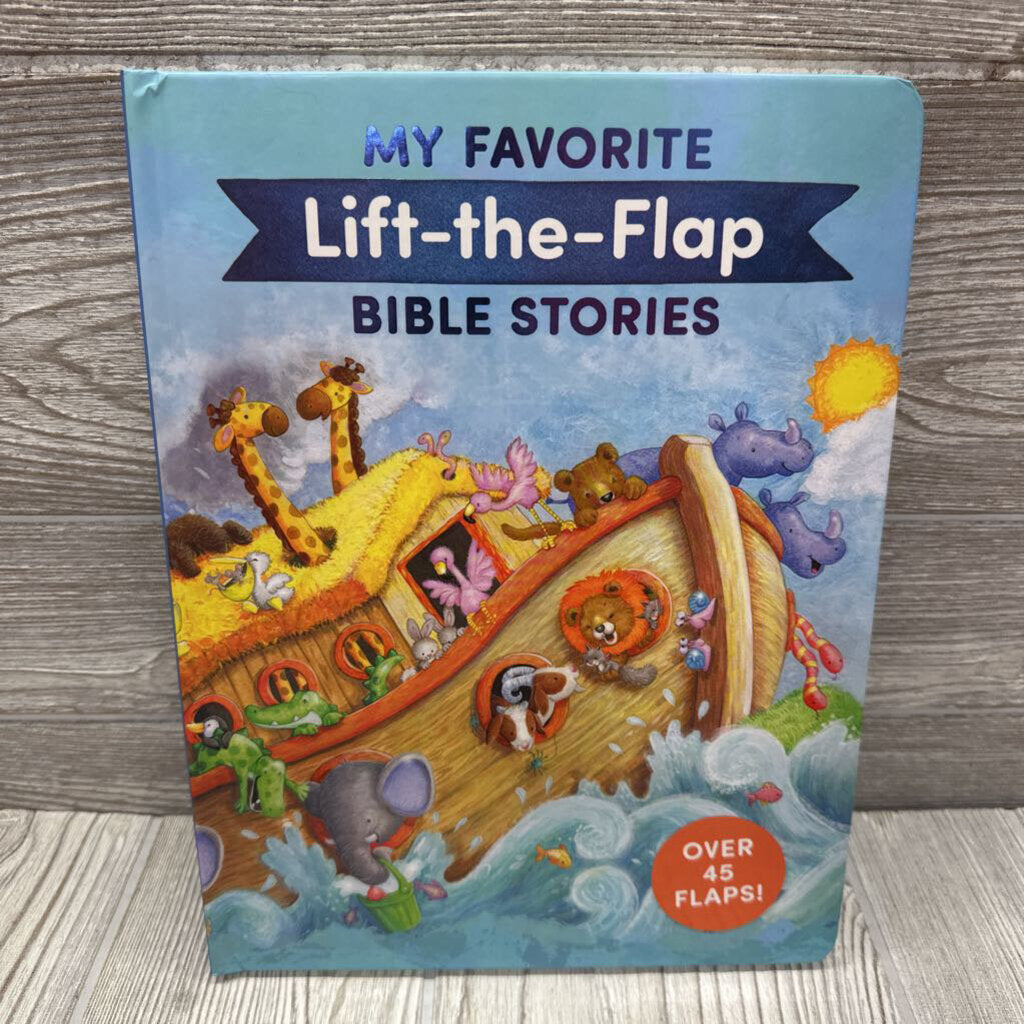 My Favorite Lift The Flap Bible Stories Hardcover Book