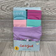 NEW 5 Pk Seamless Hipsters Underwear 7-8