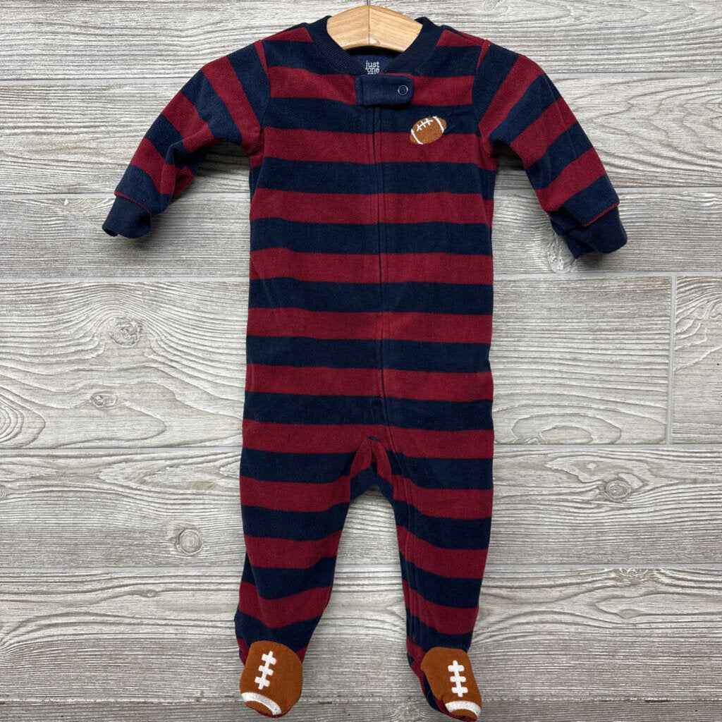 Blanket Sleeper Stripes Football 6m