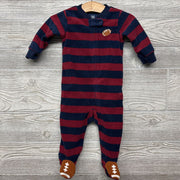 Blanket Sleeper Stripes Football 6m