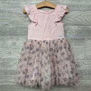 Cap Sleeve Tulle Dress Flowers 4t