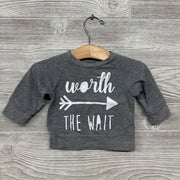 Shirt Worth The Wait 0-3m